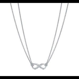 Tiffany infinity necklace